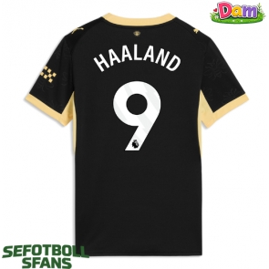 Manchester City Erling Haaland #9 Bortatröja Kvinnor 2026-27 Kortärmad